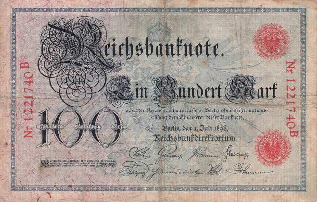 100 Mark 1898 L/B Ro.17